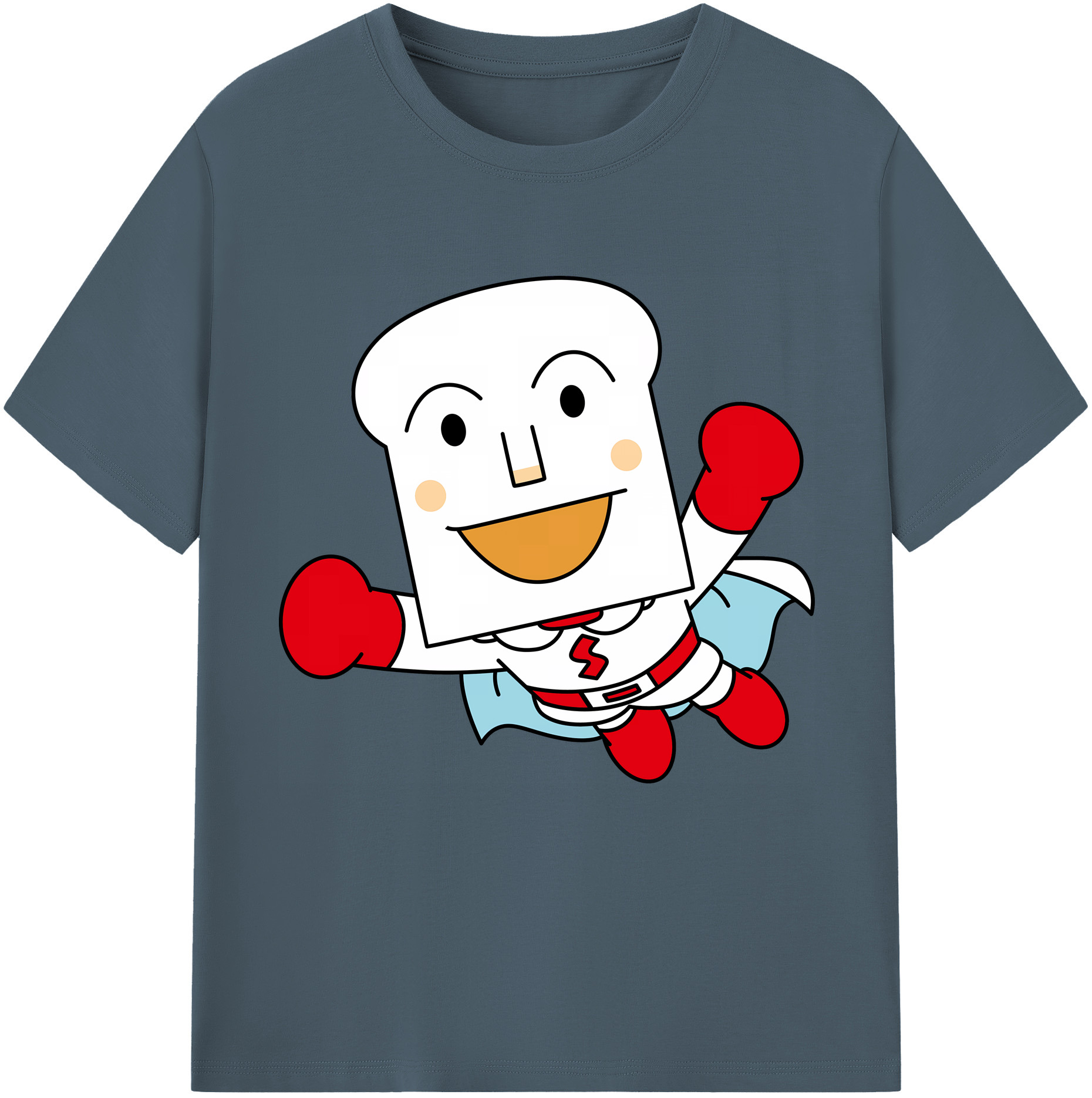 （画像用） アンパンマン Anpanman 綿100％半袖Tシャツ（フロントプリント）